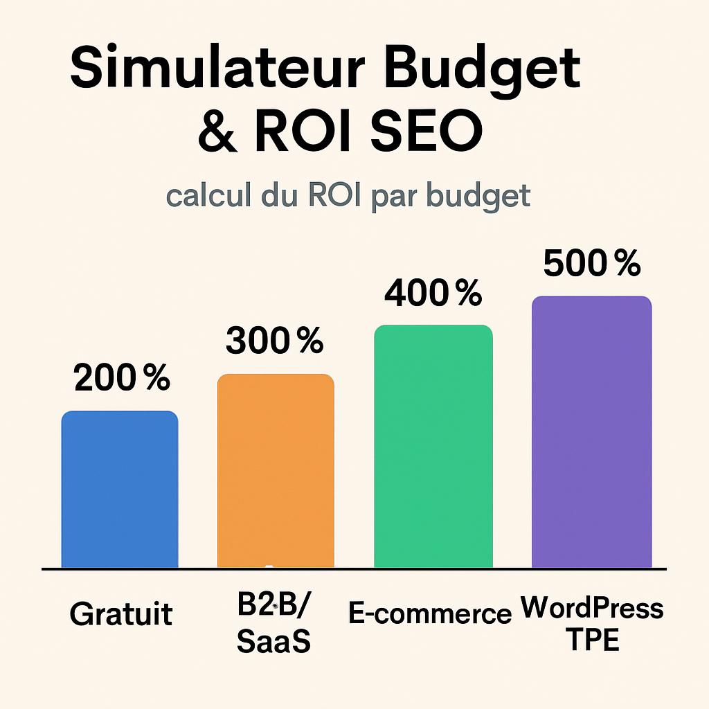 Simulateur budget & ROI SEO
