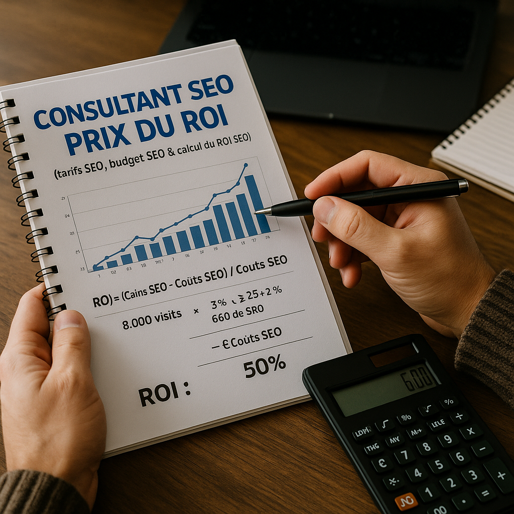 Consultant SEO : Prix du ROI