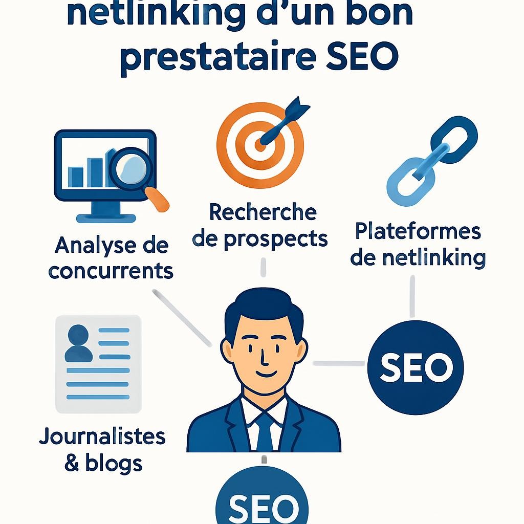 Prospection de liens SEO : méthodes utilisées par un bon prestataire