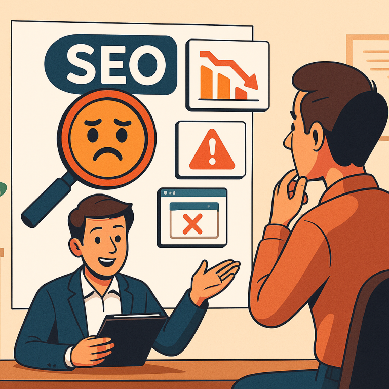 Erreurs SEO fréquentes : diagnostic et corrections rapides