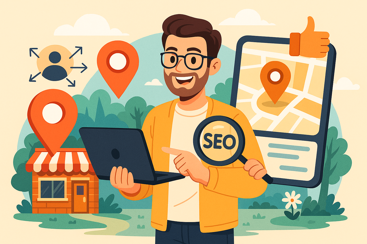 SEO local : freelance proche de vous
