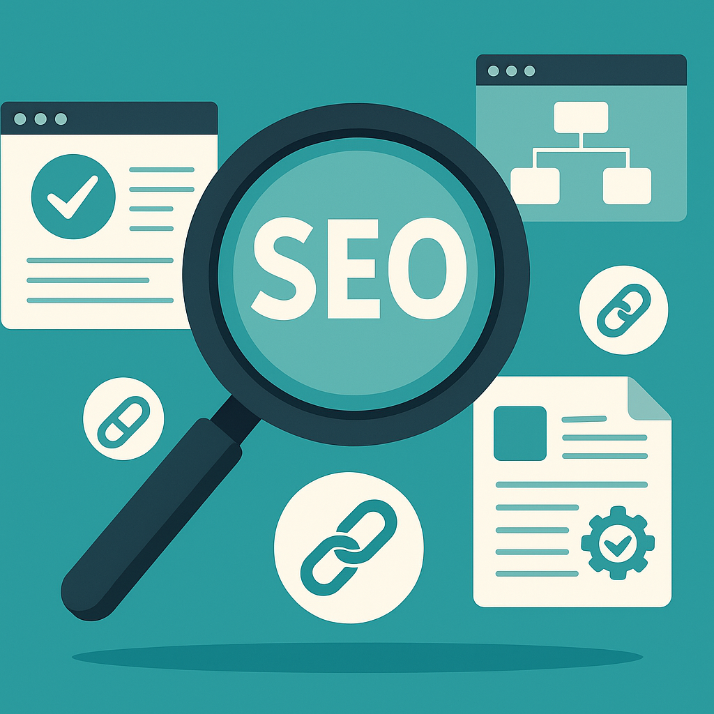 Optimisation SEO : on‑page, maillage interne, netlinking et Core Web Vitals