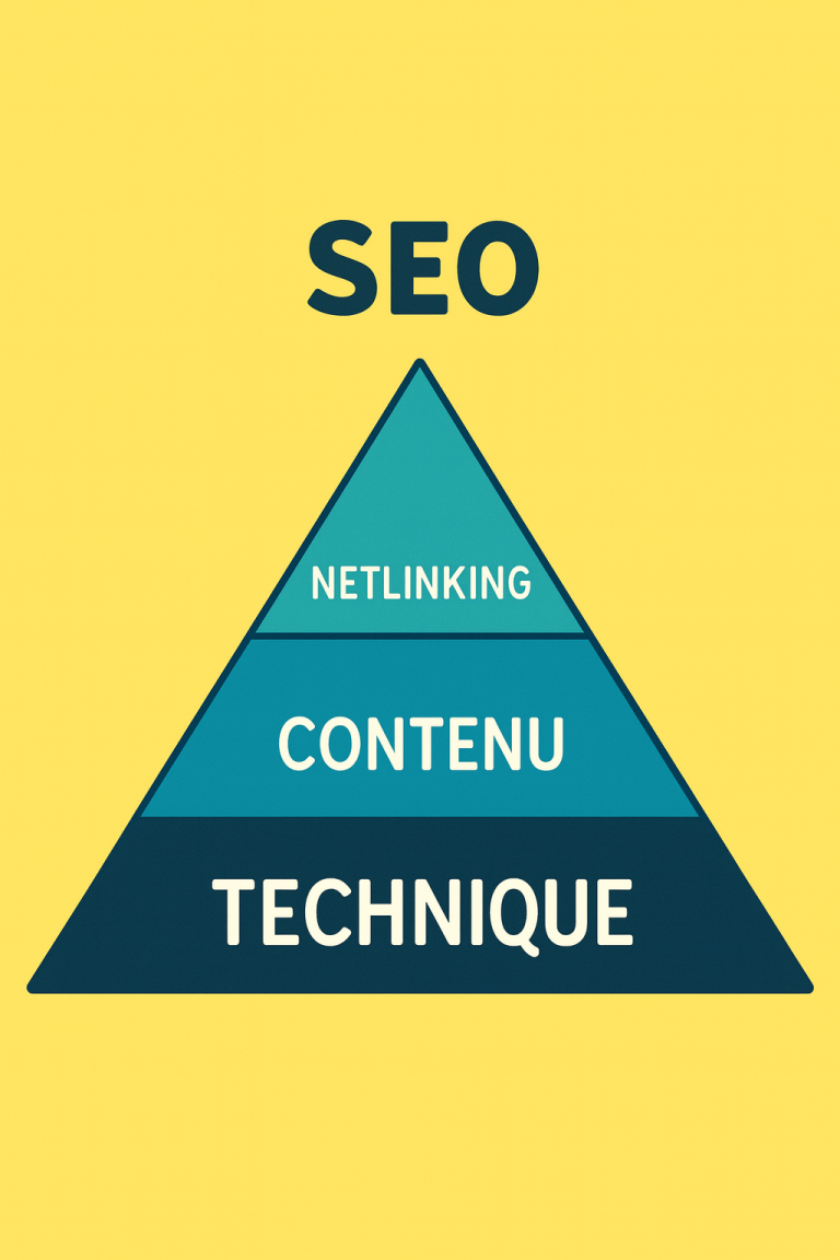 Optimisation SEO : on‑page, maillage interne, netlinking et Core Web Vitals