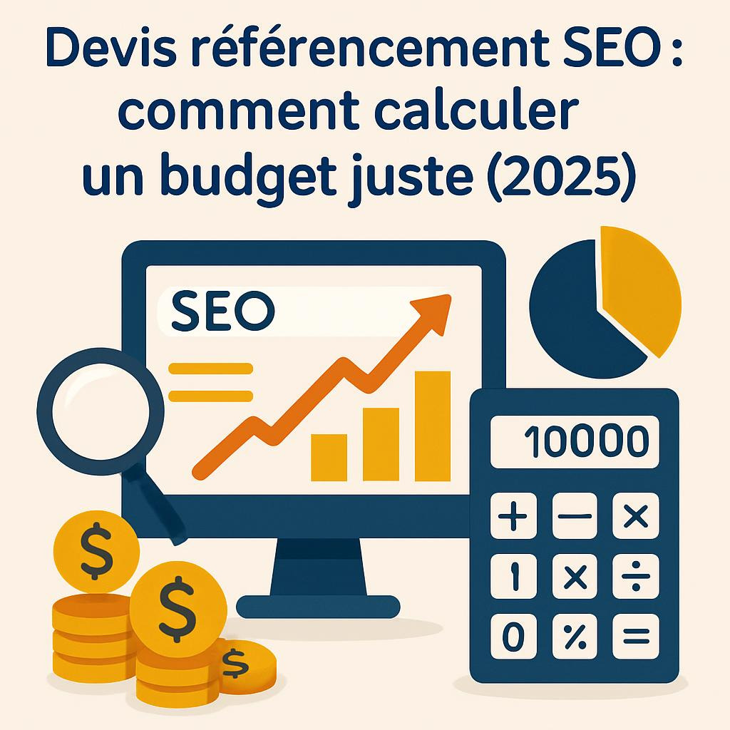 Devis référencement SEO : comment calculer un budget juste (2025)