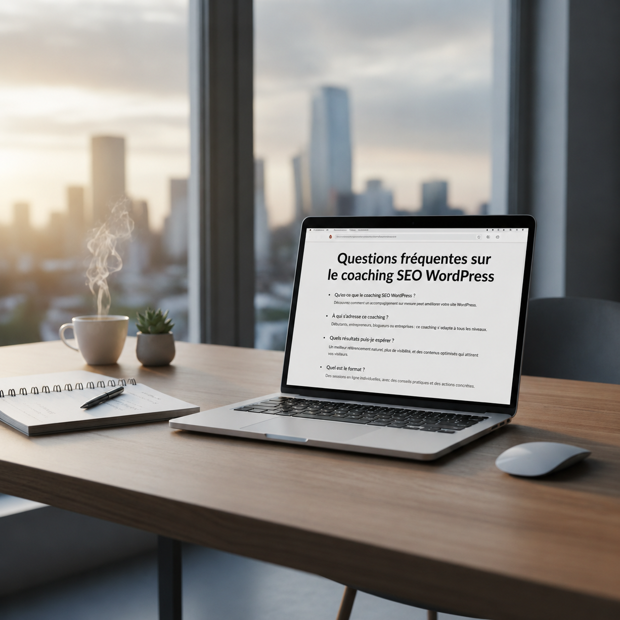 Questions fréquentes sur le Coaching SEO WordPress