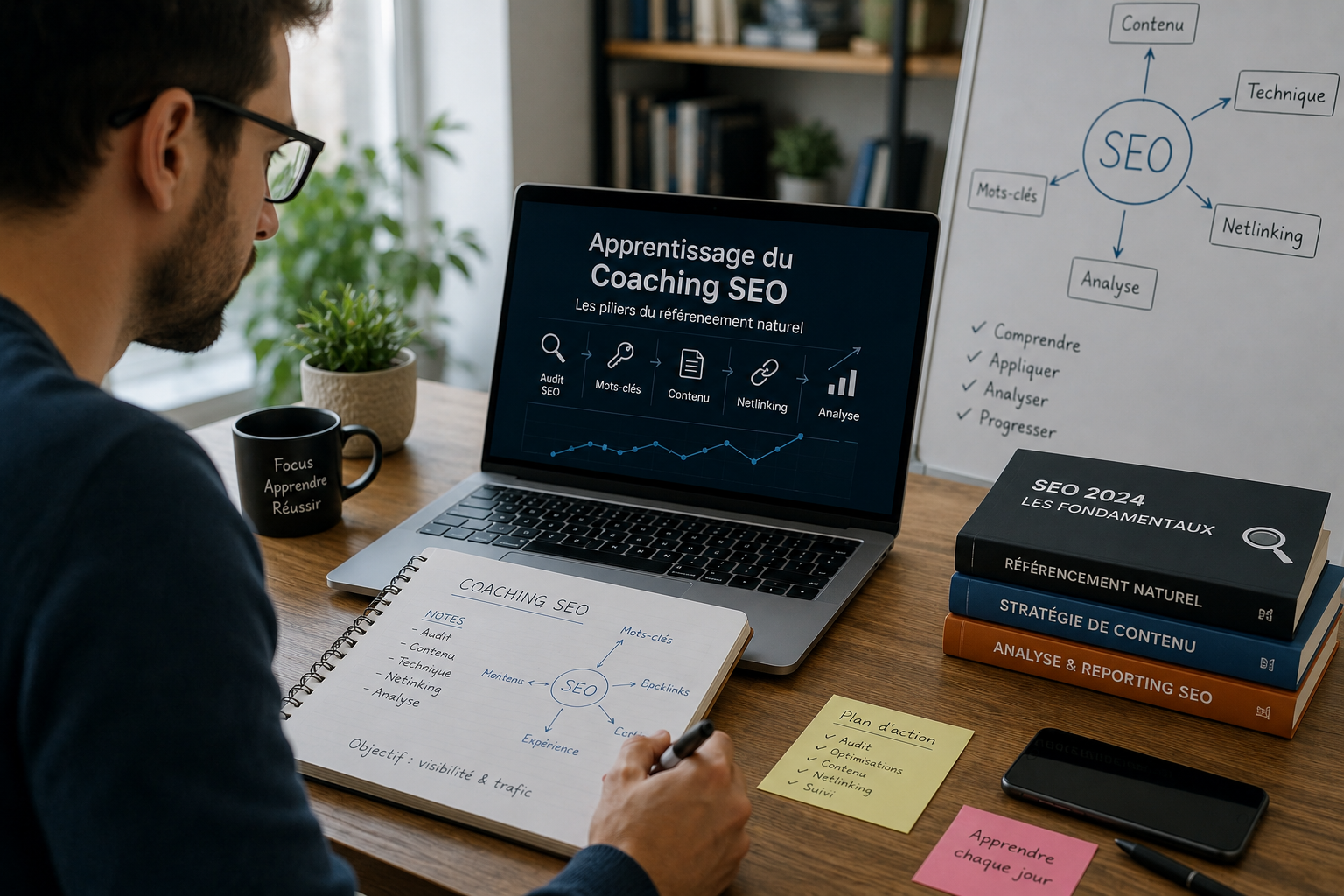 Procédure étapes par étapes d'un Coaching SEO